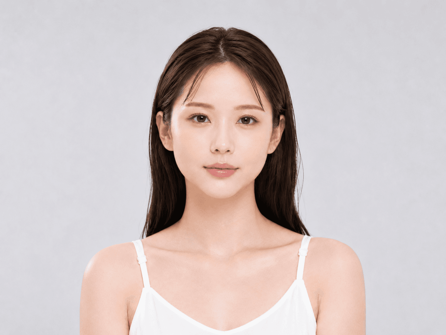 EMS使用前のフェイスライン